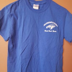 Master bait fish and tackle tee offensive funny SM